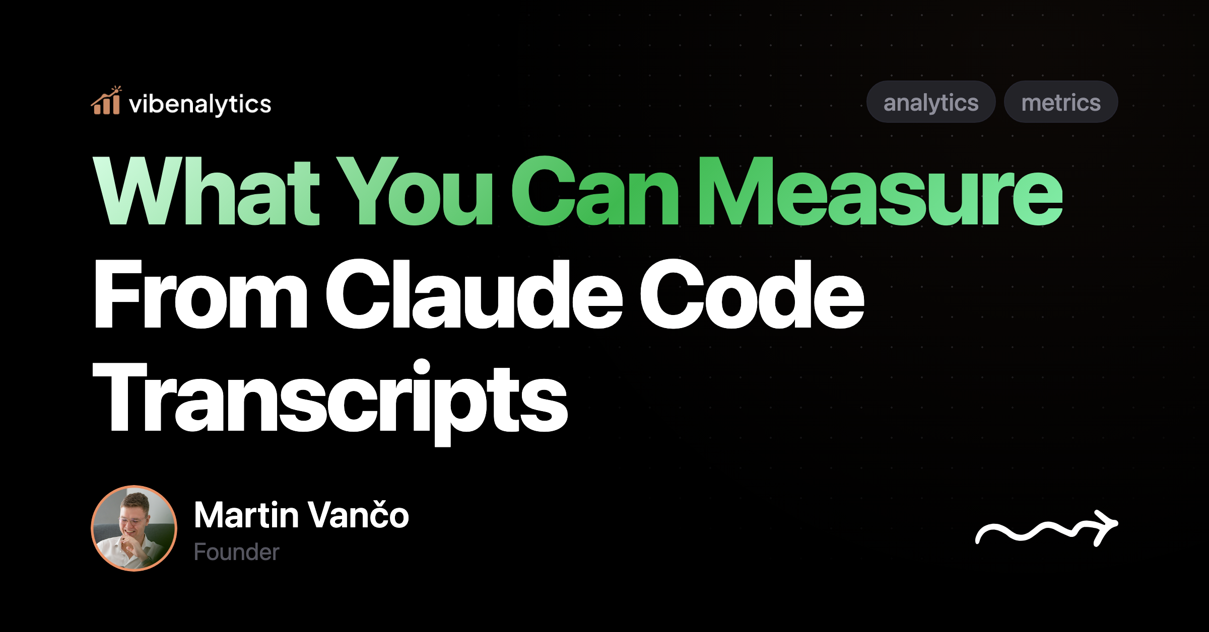 What You Can Measure From Claude Code Transcripts